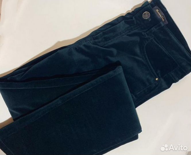 Брюки новые Massimo dutti бархатные EU 40