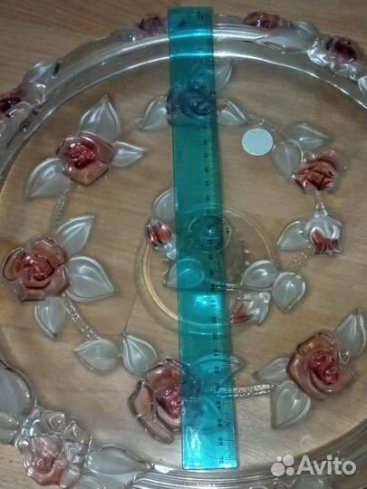 Блюдо для торта walther glass Германия