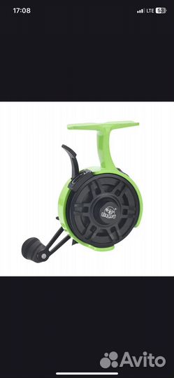 Катушка для зимней рыбалки левый хват