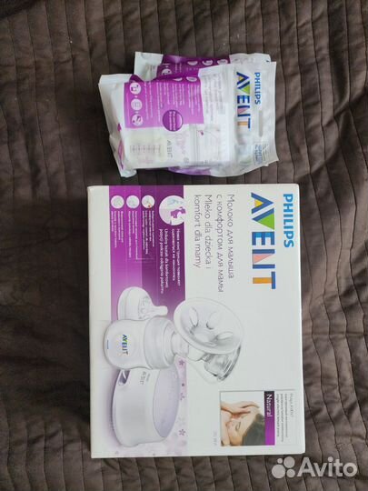 Молокоотсос avent электрический philips