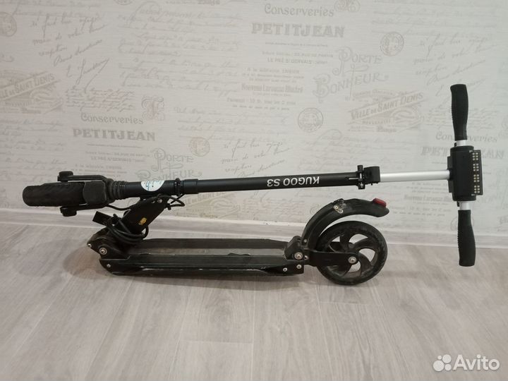 Электросамокат kugoo s3 бу