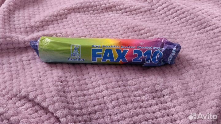 Бумага koehler fax 210 для телефаксов