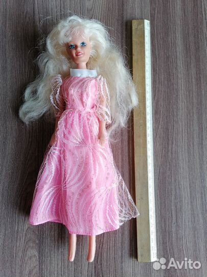 Новая кукла из 90-х, розовая коробка Sandy