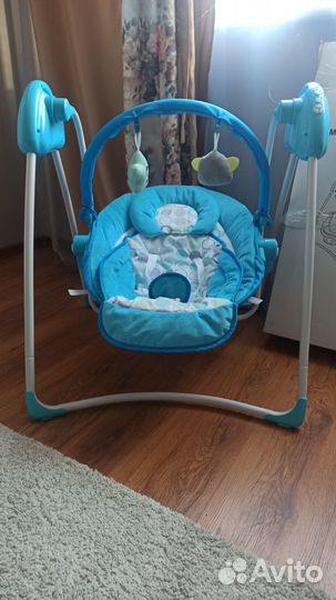 Качели Babyton Funny Time 2в1 электронные