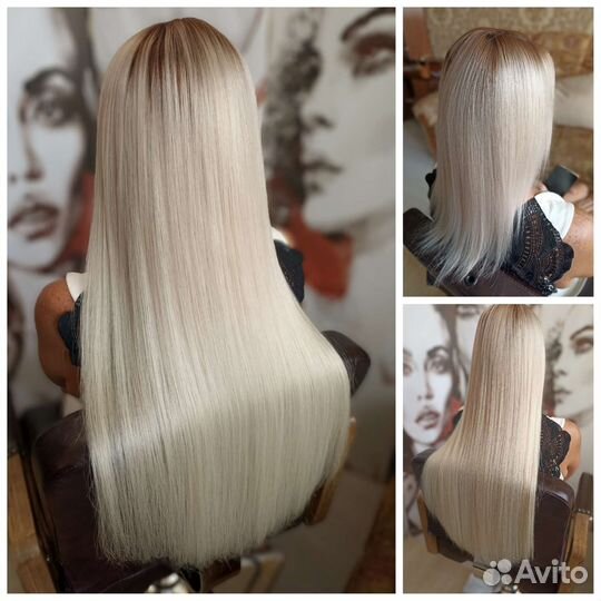 Наращивание волос, коррекция, снятие, перекапсуляц