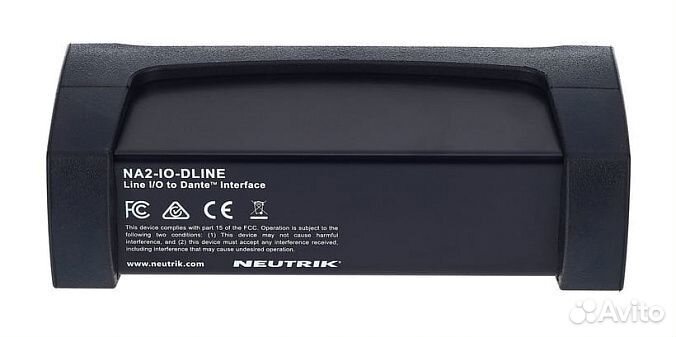 Сетевой аудиоинтерфейс Neutrik NA2-IO-dline