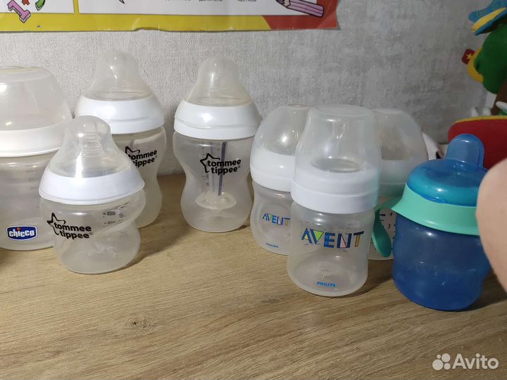 Бутылочки б/у