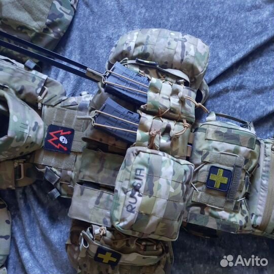 Бронежилет мультикам штурмовой бр5 керамика