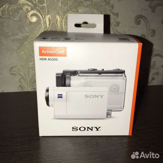Экшн камера sony hdr as300