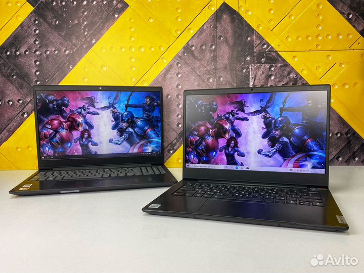 Офисные ноутбуки Lenovo c гарантией+Intel HD