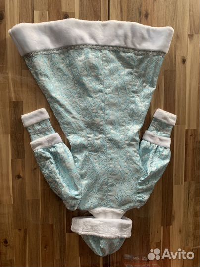 Детский новогодний костюм снегурочка