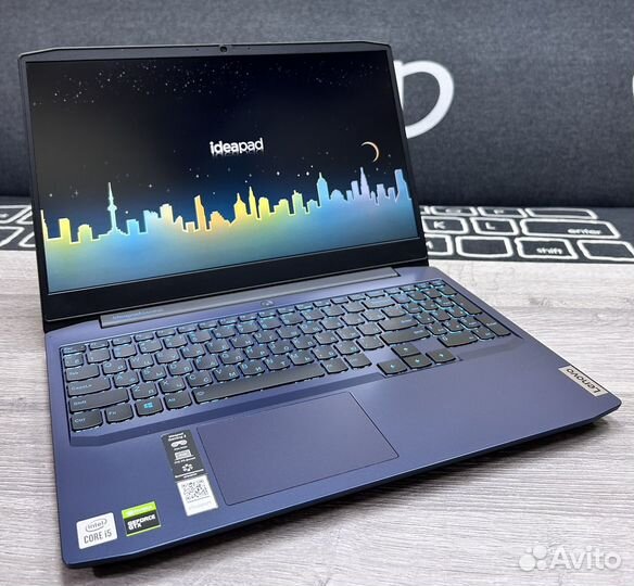 Игровой ноутбук Lenovo GTX 1650 Ti / SSD 512GB