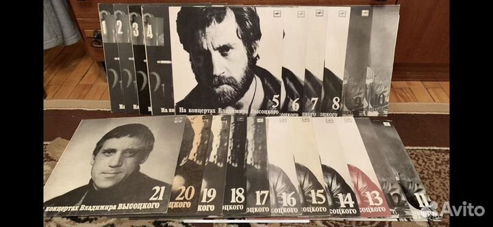 Граммпластинки Высоцкий