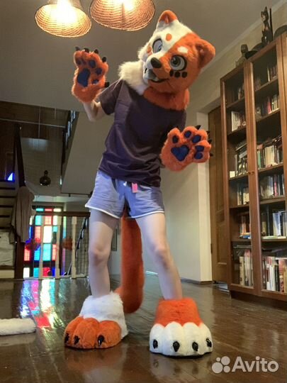 Фурсьют, маска, костюм, фурри