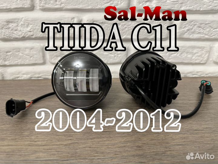 Противотуманные фары Nissan Tiida C11 2004-2012