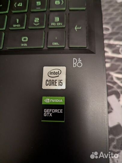 Ноутбук HP pavilion Core i5/ GTX 1660Ti / 17.3