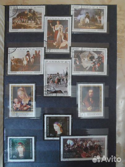 Марки разных стран