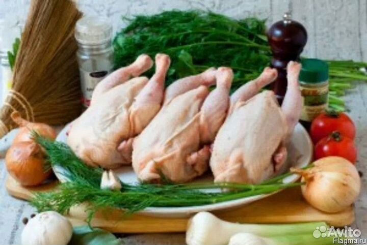 Мясо цыплят корнишон