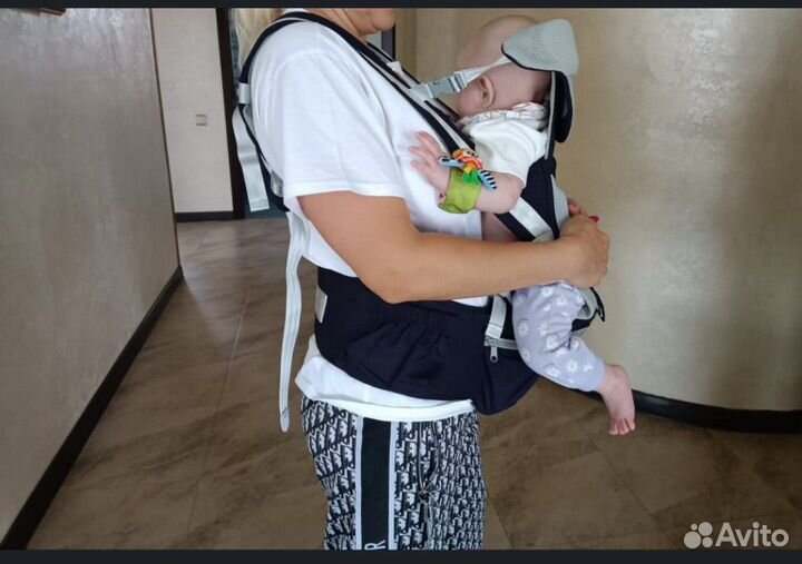 Рюкзак переноска кенгуру для новорожденных