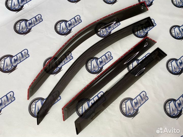 Дефлекторы окон для Hyundai Tucson(2004-2009)