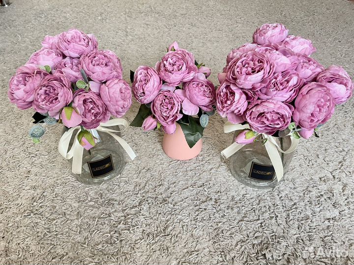 Искусственные цветы интерьерные