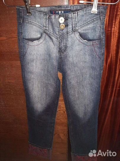 Джинсовая костюм для девочек