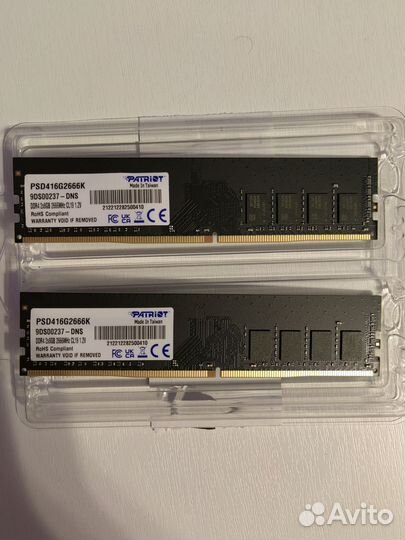 Оперативная память ddr4 16gb 2666