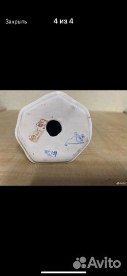Фарфоровая статуэтка 