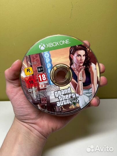 Диск Xbox One GTA5 V игра русский