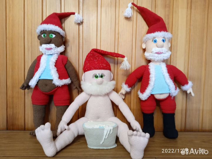 Санта клаус авторский ручная работа