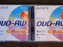 DVD RW диски новые