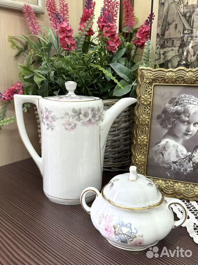 Чайник Carl Tielsch и сахарница Ohme