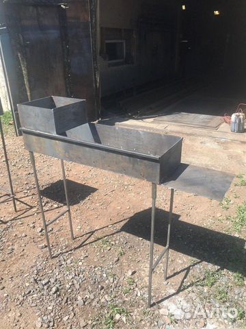 Мангал с подставкой