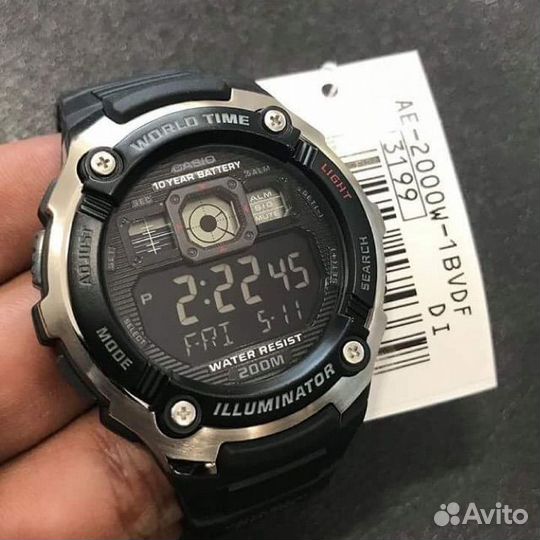 Оригинальные часы Casio Collection AE-2000W-1B