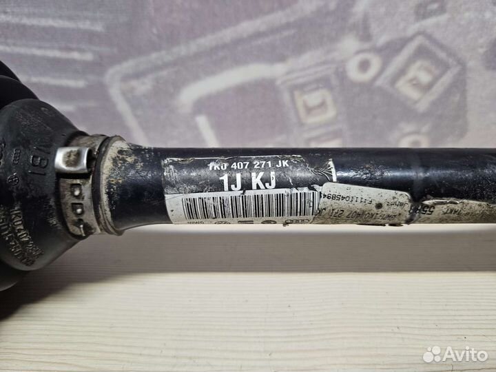 Привод левый в сборе Volkswagen Passat B7 TSI DSG