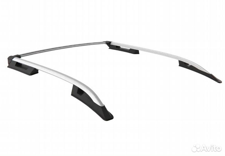 Рейлинги на крышу Nissan Navara с 2015 - (с попере