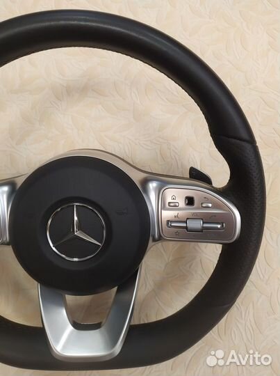 Руль AMG на Mercedes G W463 GLE GLS W166 E W213 CL
