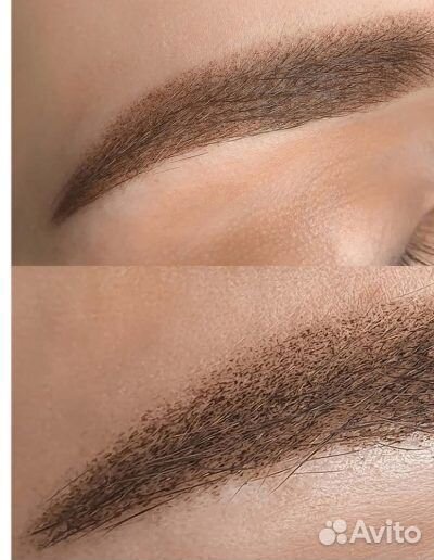 Перманентный макияж бровей губ и век татуаж