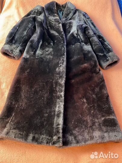 Шуба мутон