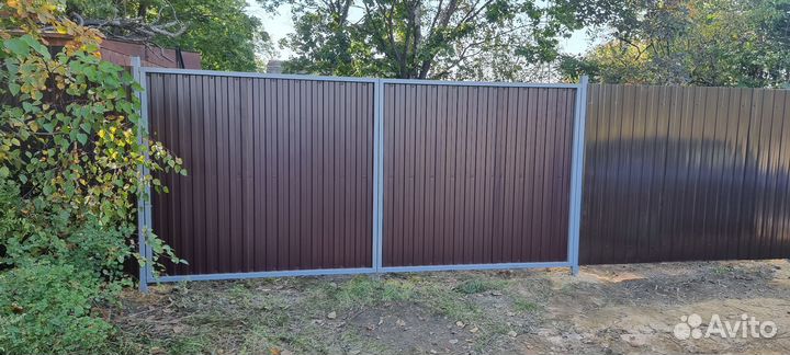 Заборы,ворота,навесы,сварочные работы