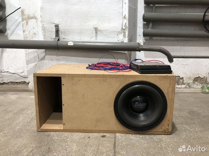 Сабвуфер и усилитель