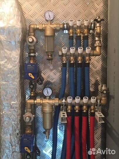 Сантехник / Водоснабжение и Отопление Под Ключ