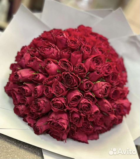 Цветы розы букет