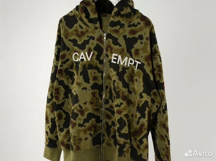 Зип худи Cav Empt камуфляж