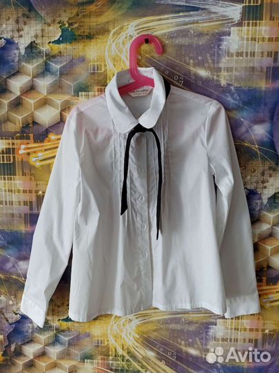 Рубашка новая 128 р Глория Джинс