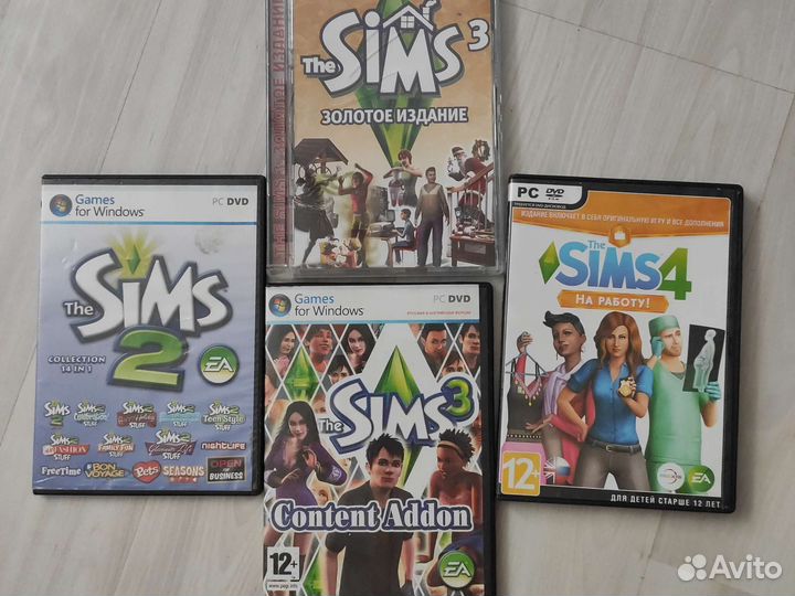 Компьютерная игра The Sims 2;3;4