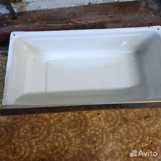 Эмалированный ящик для фруктов холодильник ЗИЛ