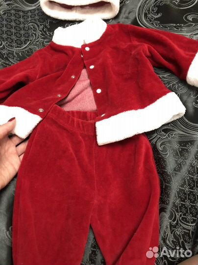 Новогодний костюм деда мороза
