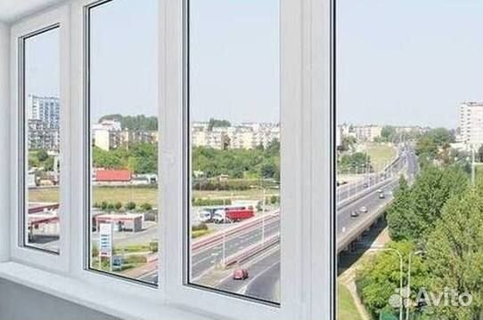 Остекление окон и балконов пвх