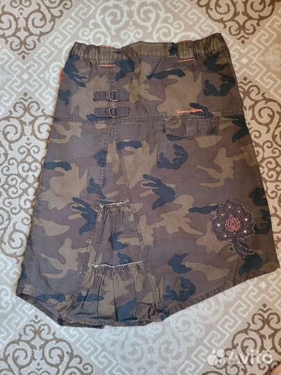 Юбка новая хаки 42-44